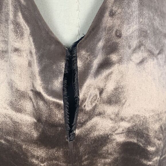 Rag and Bone NWT champagne velvet slip dress - Picture 8 of 11
